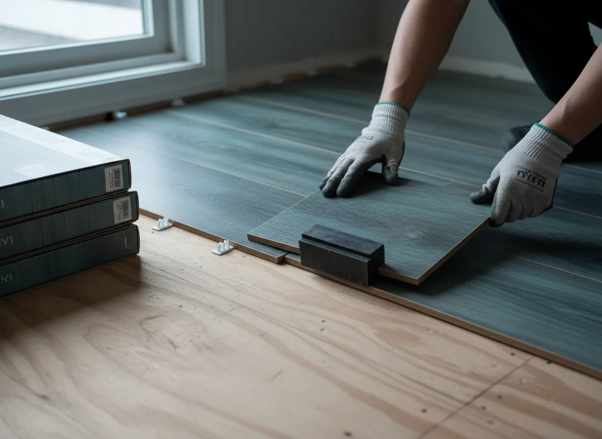 Luxury Vinyl Plank Installation company in Sheldon, VT